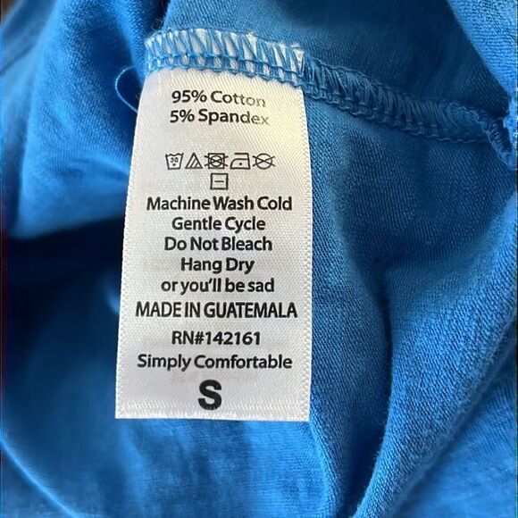 LuLaRoe Cornflower “Julia” T-Shirt Simply Comfortable MIDI Dress- Small (4/6) - Picture 8 of 9